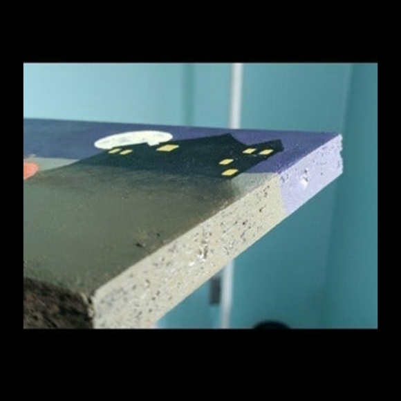 🎃🍁NEW Halloween Autumn Haunted House Wall Decoration/Picture/Pai… - Picture 9 of 12